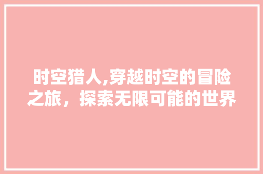 时空猎人,穿越时空的冒险之旅，探索无限可能的世界 友链在线