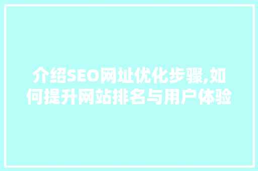 介绍SEO网址优化步骤,如何提升网站排名与用户体验