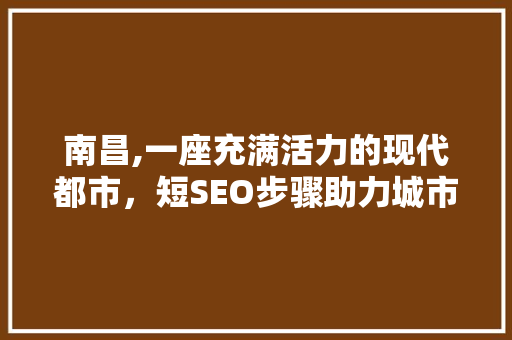 南昌,一座充满活力的现代都市，短SEO步骤助力城市发展