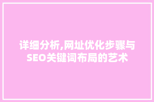 详细分析,网址优化步骤与SEO关键词布局的艺术