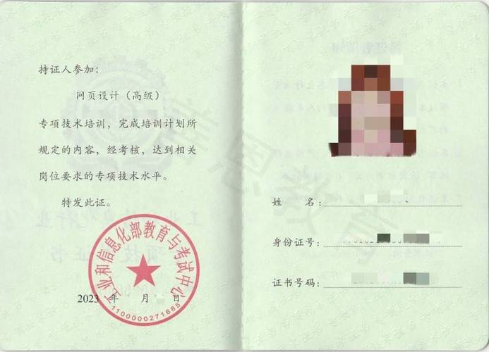 介绍网站设计师证件,专业素养的象征与行业发展的推动力 介绍网站设计师证件,专业素养的象征与行业发展的推动力 Web前端